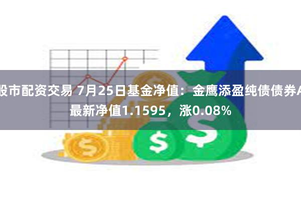 股市配资交易 7月25日基金净值：金鹰添盈纯债债券A最新净值1.1595，涨0.08%