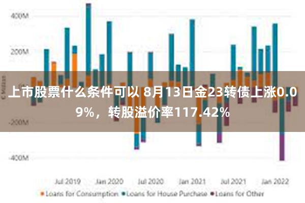 上市股票什么条件可以 8月13日金23转债上涨0.09%，转股溢价率117.42%