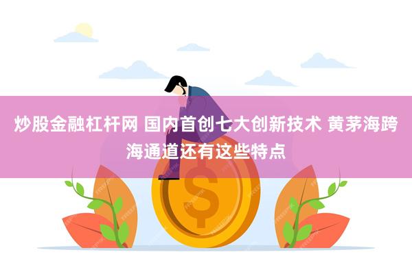 炒股金融杠杆网 国内首创七大创新技术 黄茅海跨海通道还有这些特点