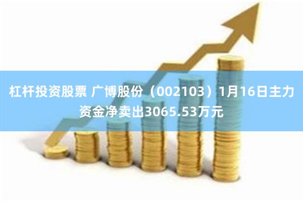 杠杆投资股票 广博股份（002103）1月16日主力资金净卖出3065.53万元